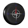 thumbnail image 1 of Foruidea Spare Tire Cover Tire Storage Bag Wheel Tire Dust COVER CAR Tire Suitable For Ordinary Cars Trailer Off, 1 of 5