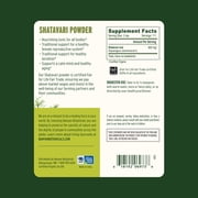 Banyan Botanicals Shatavari Powder – Organic Asparagus Racemosus Root Powder – Rejuvenating Adaptogen Tonic That Supports a Healthy Reproductive System* – 3.5 oz. – Non-GMO Sustainably Sourced Vegan