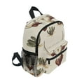 thumbnail image 2 of FORMRS School Backpack with Front Zippered Pocket 12" Student Travel Daypack, Cowboy Pattern, 2 of 6