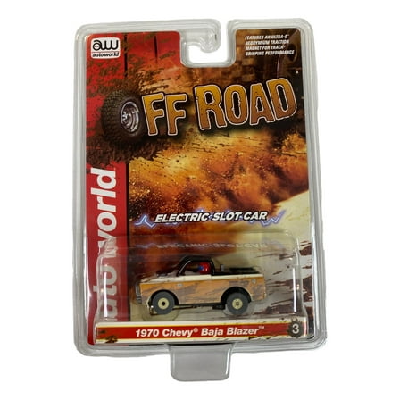 Aw Off Road Sc375 R1 Slot Car 1970 Chevy Baja Blazer Peach