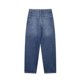 thumbnail image 4 of HH TRAF Pantalones elegantes para mujer, pantalones de mezclilla sólidos, pantalones de verano para mujer, cintura media, versión globo, bolsillos con cremallera, pantalón para mujer, 4 of 4