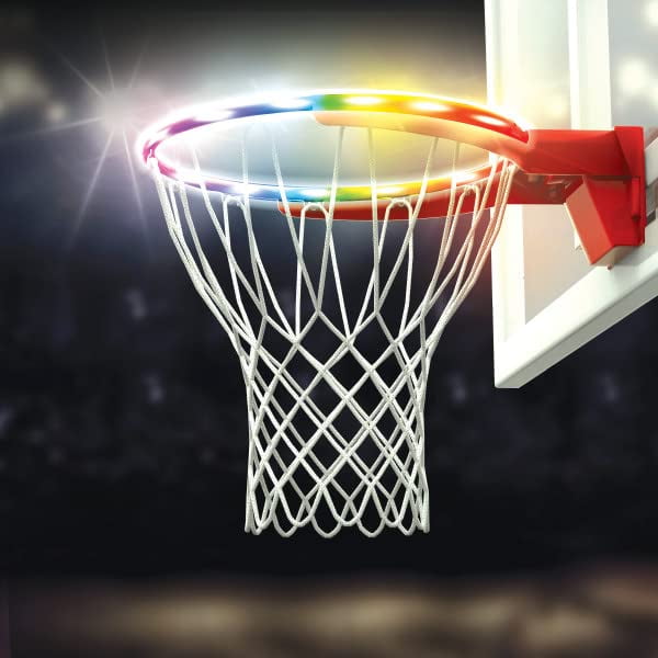 Cipton Glow in The Dark Basketball Rim with 6 Color Changing
