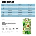 thumbnail image 6 of Kdxio Avocado Green Striped for Men's Muscle T-shirt,Sleeveless for Workout Running Athletic Gym Lounge Casual, 6 of 7
