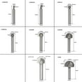 thumbnail image 5 of BUYISI 1/2" 1/4" Shank 2 Flute Round Bottom Router Bits Milling Cutter For Woodwork 1/4*1/2, 5 of 6
