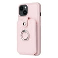 thumbnail image 6 of TECH CIRCLE PU Leather Case for iPhone 14 (6.1") 2022 Smartphone - Protective Lightweight Premium Case with A Ring /Stand /Wallet Design, Stylish Multifunctional Back Cover Case, Pink, 6 of 8