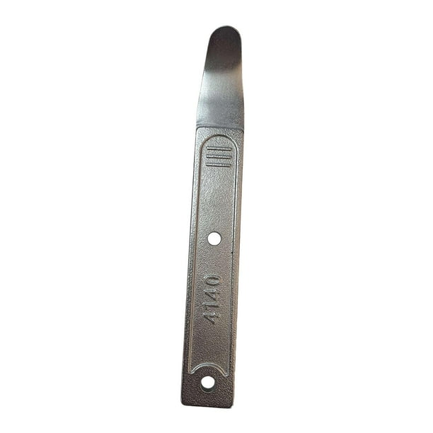 Herramienta de palanca de acero Barra de palanca de cuña de piel de metal, barra de palanca para quitar molduras de paneles de puertas automáticas DYNWAVEMX Extracción de la barra de palanca