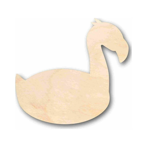 Unfinished Wood Flamingo Silhouette - Craft- up to 46" DIY 5" / 1/8"