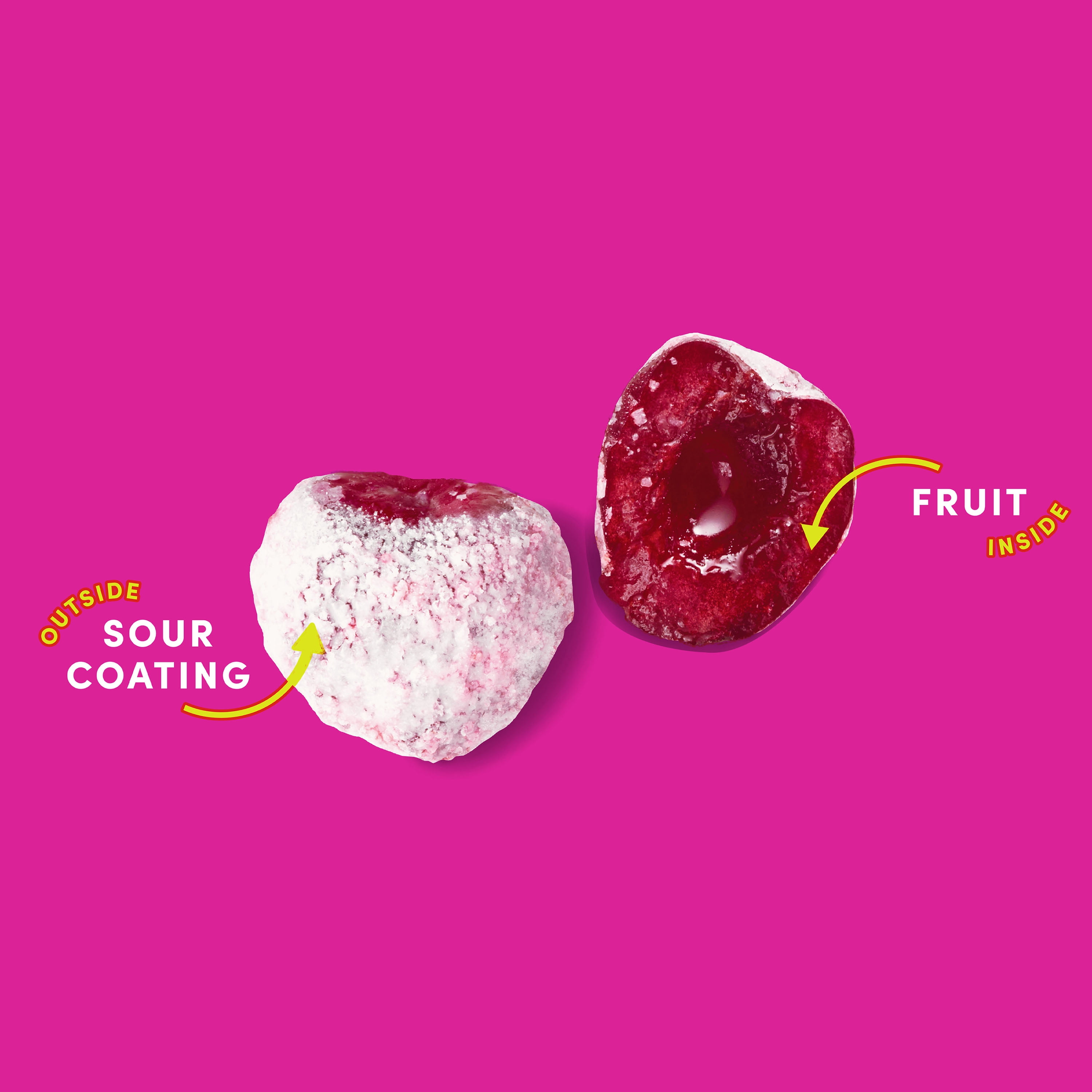 bettergoods Freshly Frozen Sour Coated Cherries, 8 oz