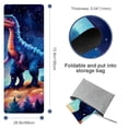 thumbnail image 4 of Dinosaur Gym Towel with Storage Bag, 72.8"x26.8", Yoga, Pilates, Fitness, Hot Yoga, and Yoga Blankets, 4 of 6