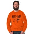 thumbnail image 5 of Bite Me Fish Bait Funny Fishing Humor Unisex Plus Size Sweatshirt Brisco Brands 5X, 5 of 6