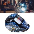thumbnail image 4 of Solar Powered Auto Darkening Welding Helmet, Accurate Wide Shade Range Infrared  Convenient Auto Darkening Welding Helmet  For Various Headband Sizes, 4 of 8