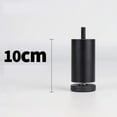 thumbnail image 4 of 4 Pieces Adjustable Furniture Legs Aluminum Alloy Furniture Legs Round Metal Furniture Legs Table Sofa Bed (10cm), 4 of 5