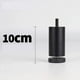 thumbnail image 4 of Adjustable Furniture Legs Aluminum Alloy Furniture Legs Round Metal Furniture Legs Table Sofa Bed, Black, 4 Pieces(10cm), 4 of 5