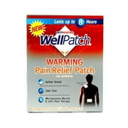 Wellpatch Pain Relief Heat Warming Pads, Large Size - 4 Ea, 6 Pack