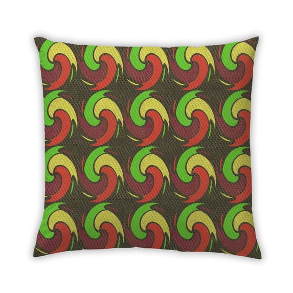 Ahgly Company Indoor Square Contemporary Throw Pillow, 18 inch by 18 inch