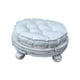 thumbnail image 2 of Taburete pequeño con asiento de madera, decoración vintage, pequeño sofá para bebés de 0 a 6 meses Accesorios de silla y cojín, 2 of 9