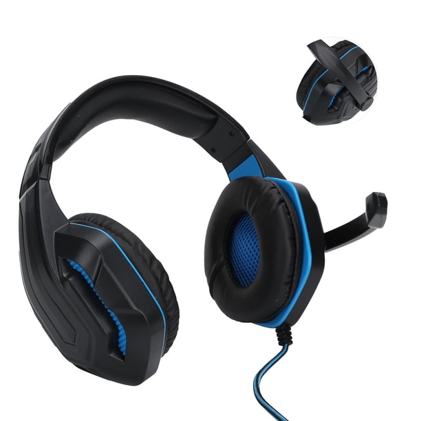 Auriculares para juegos, suaves y cómodos, impactantes, estéreo, con sonido envolvente, auriculares para juegos, duraderos para uso prolongado en la o,Auriculares para juegos Auriculares con cable Aur Higoodz Accesorios electrónicos