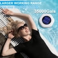 thumbnail image 6 of IVY&LANE Solar Pool Cleaner, Floating Water Cleaner and Purifier, Copper for Pool 35,000 Gallons, Large Solar Panel & 2 Sets of Fittings, Floating Water Cleaner for Above Ground Pool & Inground Pool, 6 of 8