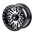 thumbnail image 2 of 4/137 Tusk Teton Beadlock Wheel 14x7 4.0 + 3.0 Machined/Black, 2 of 7