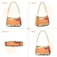 thumbnail image 7 of FORMRS Womens Shoulder Bag with Chain Strap Clutch Purse Cute Tote Handbag, Orange Glasses, 7 of 7