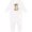 AA-White, variant on Cute Baby Donkey Baby Romper Coveralls