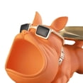 thumbnail image 3 of yuksok Dog Desk Storage Tray Statue Fruit Tray Animal Sculpture Desk Sundries Container Orange, 3 of 3