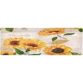 thumbnail image 6 of Coolnut Sunflower Windows Valance Curtains, 54x18in Double Layer Short Blackout Window Topper Treatment for Bathroom,Kitchen,Living Room,Cafe Decor,1 Panel, 6 of 6