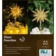 thumbnail image 5 of 60 Luces LED Estrella de Metal para Árbol de Navidad Decoración de Árbol de Navidad con Estrella de Moravia 3D con Temporizador 6H, 13,78 Pulgadas/35 cm, Dorado, 5 of 5