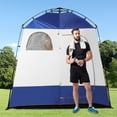 thumbnail image 6 of GVDV Camping Shower Tent, 2 - Person Privacy Tent with Carrying Bag, 6 of 9