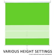 Pull Down Green Screen 55 x 82 Inches Chromakey Studio Backdrop Portable Background