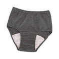 thumbnail image 2 of Soft Men Incontinence Underwear Urine for Sleeping Long Time Absorbency Incontinence Driving Adult Dark Grey 3L, 2 of 8