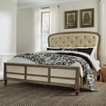 thumbnail image 2 of Liberty Furniture Industies, INC Americana Farmhouse Queen Shelter Bed in Dusty Taupe, 2 of 6