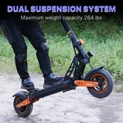 KUKIRIN G2Max Electric Scooter with Seat, 960WH 1000W Powerful Motor, 34 MPH Max Speed, 49 Miles Range, 48V/20Ah Large Capacity Battery, 10 PneumaticTires Dual Brake Folding E-Scooter for Adults