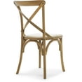 thumbnail image 6 of Finch Elmhurst Farmhouse Crossback Dining Chair, Vintage Cream (Set of 2), 6 of 10