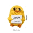 thumbnail image 3 of Pato de peluche TBKOMH Crochet de apoyo emocional, 3 of 5