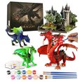 thumbnail image 2 of Pinta tu propio kit de pintura de dragones, Dragon Toys Artes y manualidades para niños de Yileqi Yileqi, 2 of 2