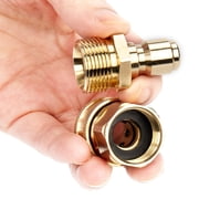 Yammee High Pressure Washer M22 Adapter Quick Connector Quick Release Fitting Power Washer Fast Connection Quick Coupler 1 Pair