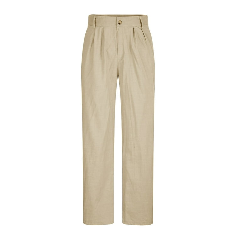 YanHoo Mens Chino Pants Classic Fit Casual Flat Pleated YanHoo Mens Chino Pants Classic Fit Casual Flat Pleated
