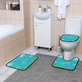 thumbnail image 6 of Bicycle and House in The Sky 4 Piece Bathroom Set Waterproof Bath Curtain Anti-Slip Mats and Toilet Pad Practical and Affordable 66x72in Curtain, 6 of 8