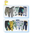 2t Girl Clothes Toddler Boy Girl Cartoon Pattern Sweatpants Cotton