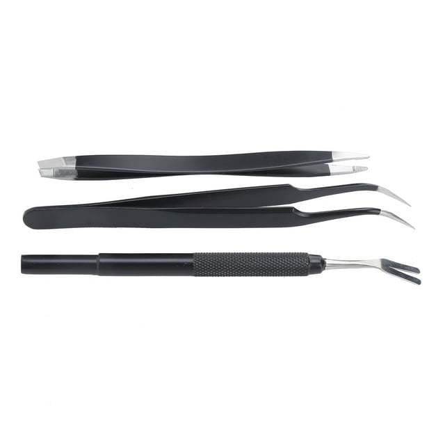 Pinzas para pulgas juego de herramientas para quitar garrapatas kit duradero para quitar garrapatas alta dureza con tenedor de extracción para removedor de garrapatas para ANGGREK Otros