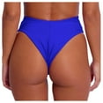 thumbnail image 5 of Women's V Cut High Waisted Bikini Bottom High Cut Swimsuit Bathing Suit Bottoms for Beach Pool, 5 of 5