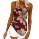 thumbnail image 2 of TaTaai Retro Bohemian Women Camisole Cute Irregular Hem Sleeveless T-shirt Versatile Casual Fashion Lightweight Breathable Machine Washable Daily Wear Tank Top Gift, 2 of 6