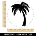 thumbnail image 2 of Palm Tree Tropical Solid Self-Inking Rubber Stamp Ink Stamper - Red Ink - Large 1-1/2 Inch, 2 of 7