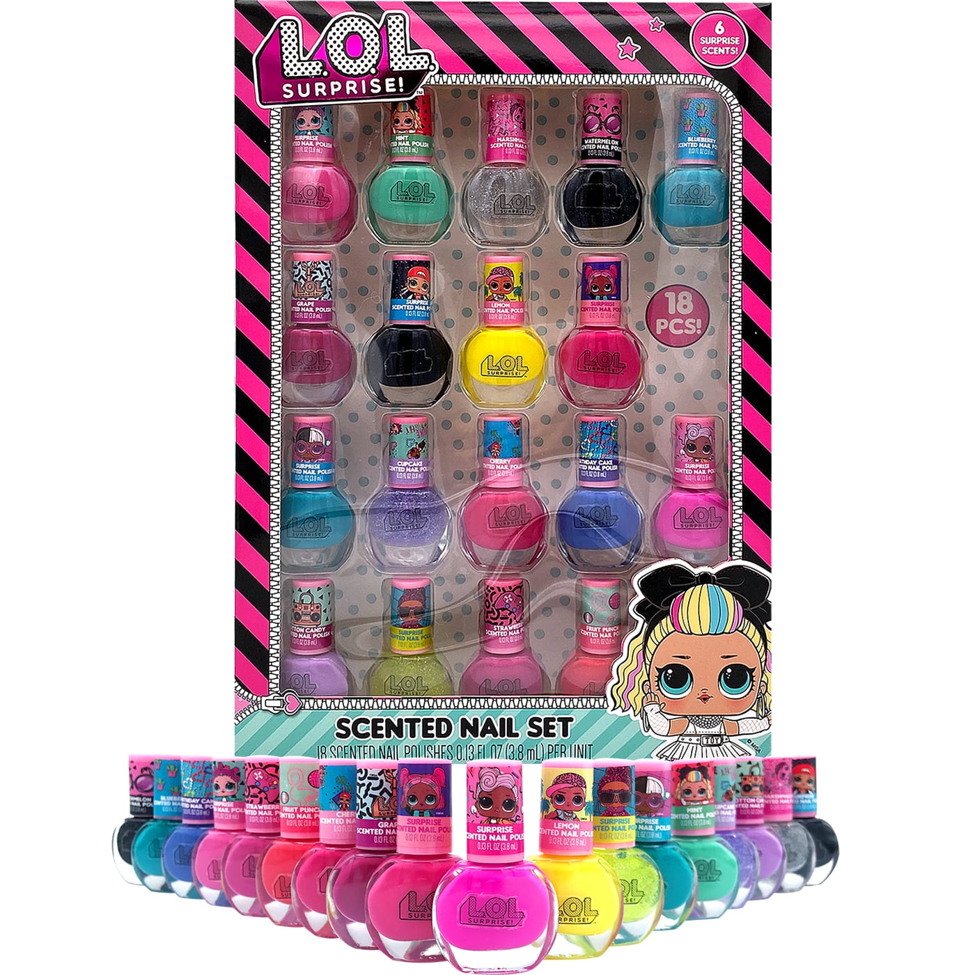 lol surprise nail set