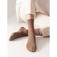 thumbnail image 6 of BH-JJSMGS 5/6 Pairs Pack Solid Crew Calf Socks For Men Breathable Casual Multi-Colored US Size 7-12, 6 of 7