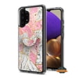 thumbnail image 5 of For Samsung Galaxy S24 Ultra 5G Elegant Pattern Design Bling Glitter Hybrid with Ring Stand Pop Up Finger Holder Kickstand Phone Case Cover by Xpression - Marble Pink, 5 of 10