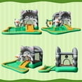 thumbnail image 5 of Doctor Dolphin Inflatable Bounce House Cat Bouncy Castle Kids Jumping Bouncer with Slide, Blower for Wet and Dry, 5 of 9