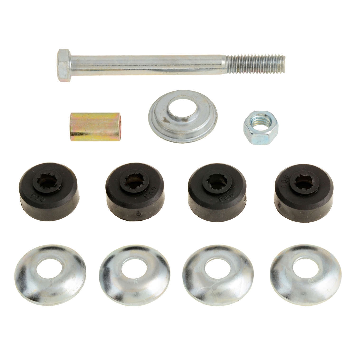 TRW 3/36 Warranty Sway Bar Link Bolt, w/ Bushings & Washers