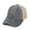 Gray, variant on Washed denim baseball mesh cap with embroidery and heat transfer print, European and American style, unisex sun protection duckbill mesh cap, fashionable and trendy hat for women and men